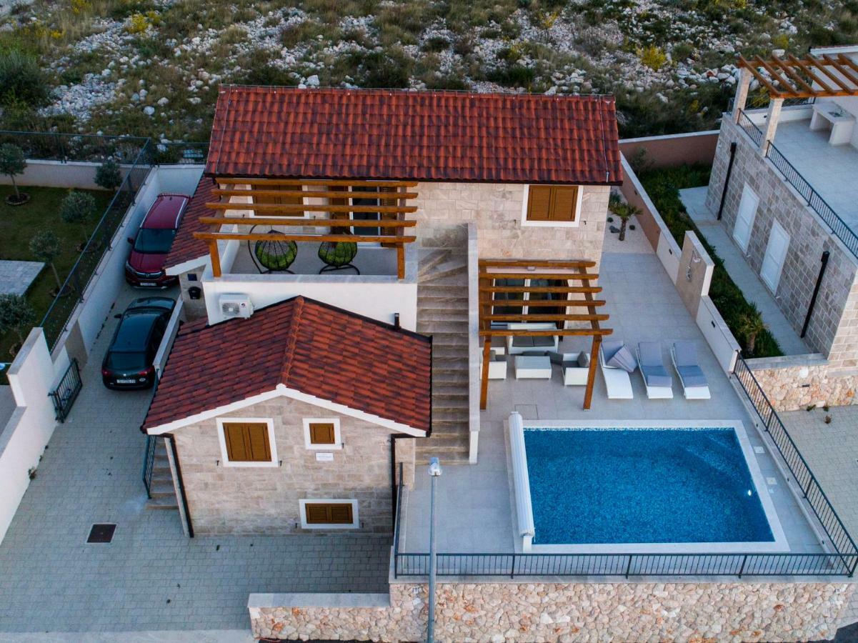 Villa Diomedes With The Sea View And The Pool *