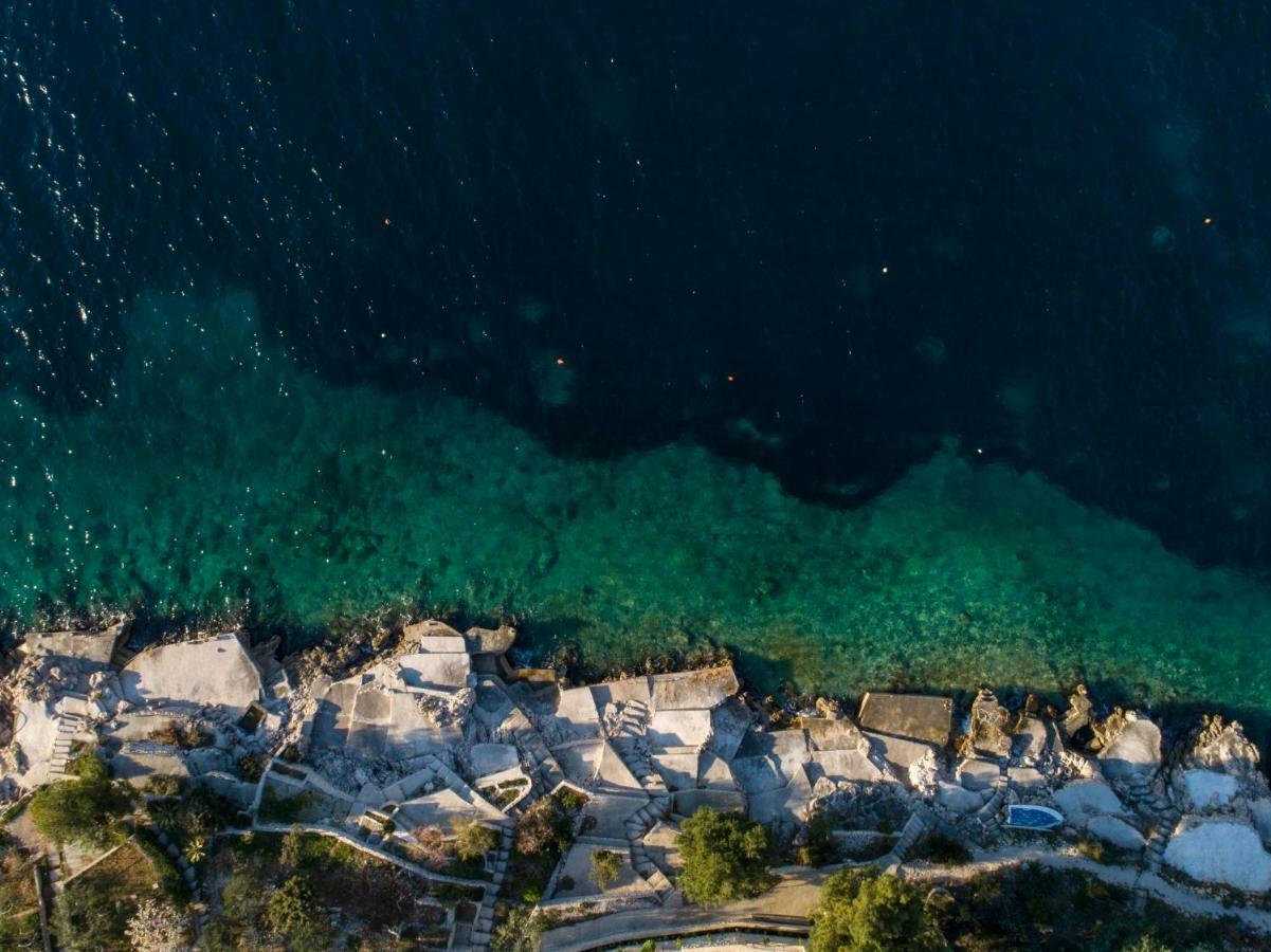 Villa Diomedes With The Sea View And The Pool