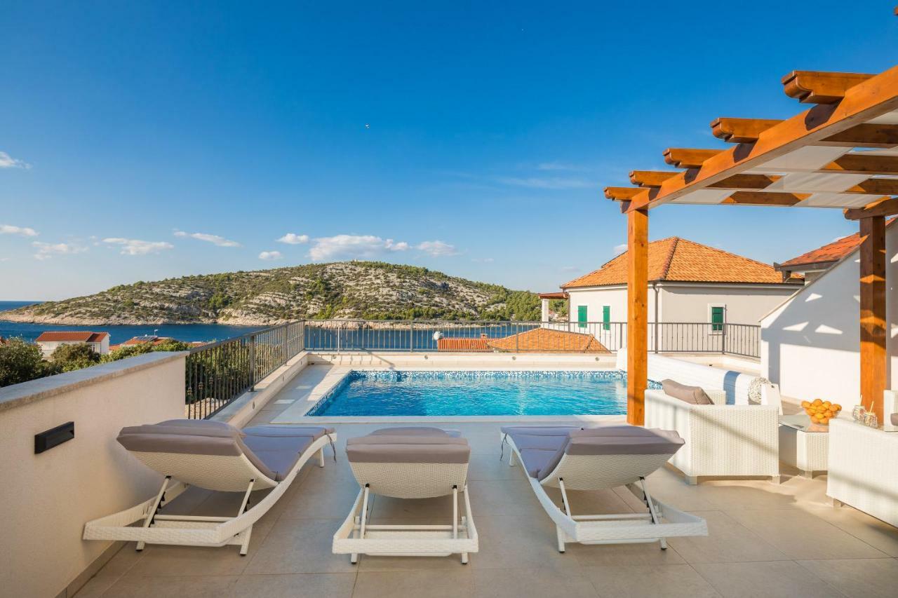 Diomedes With The Sea View And The Pool Villa Rogoznica (Sibenik-Knin)